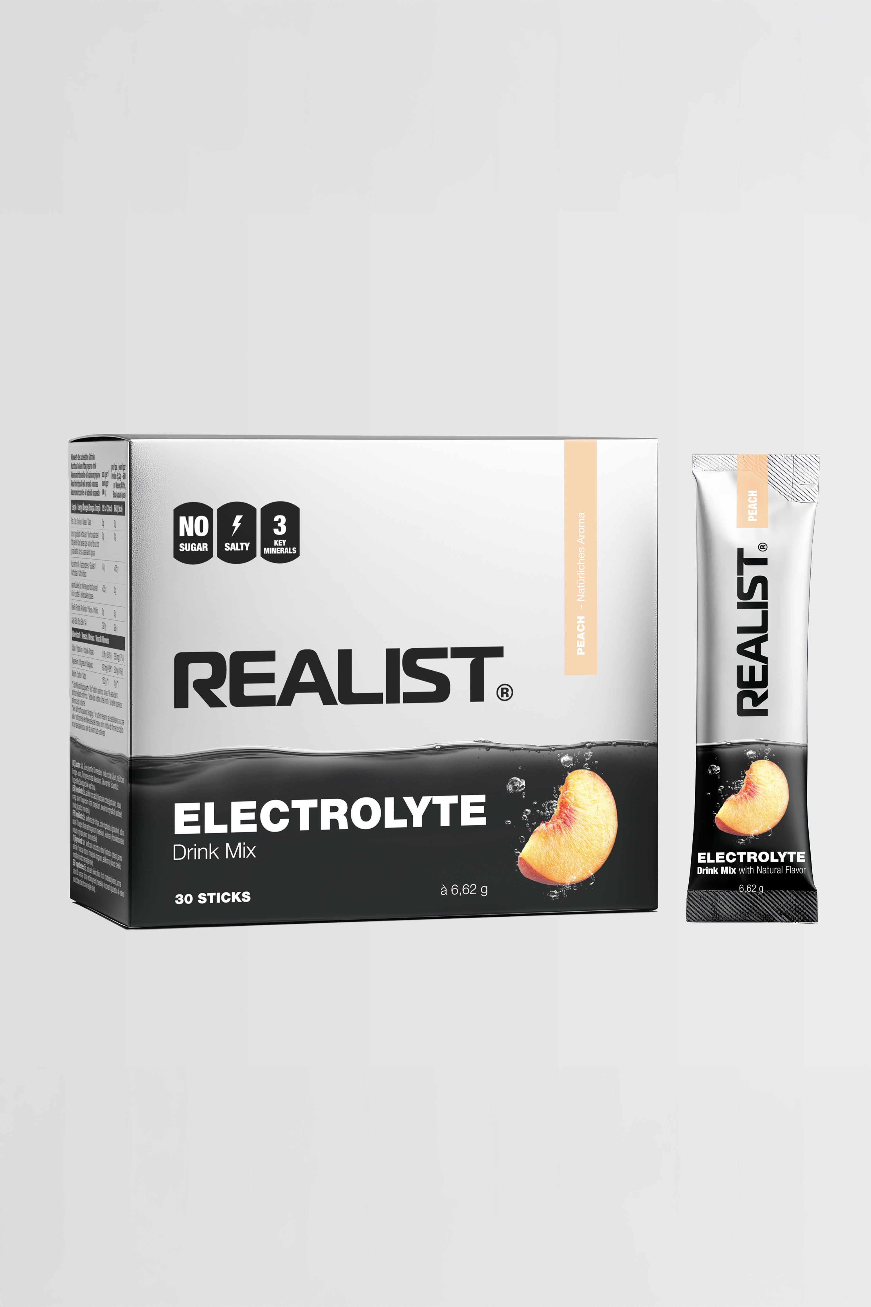 Elektrolyte Drink Mix Peach