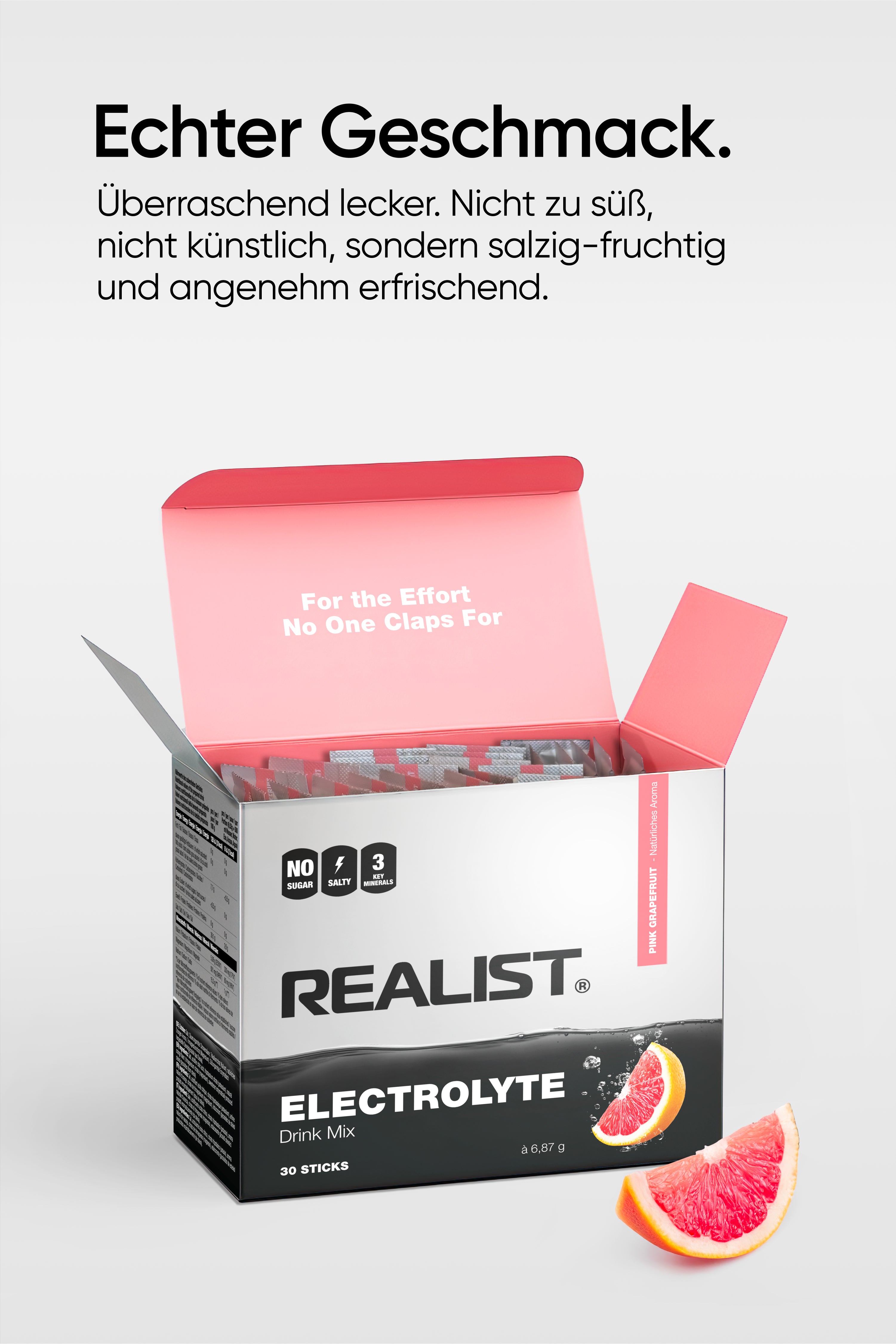 Elektrolyte Drink Mix Pink Grapefruit