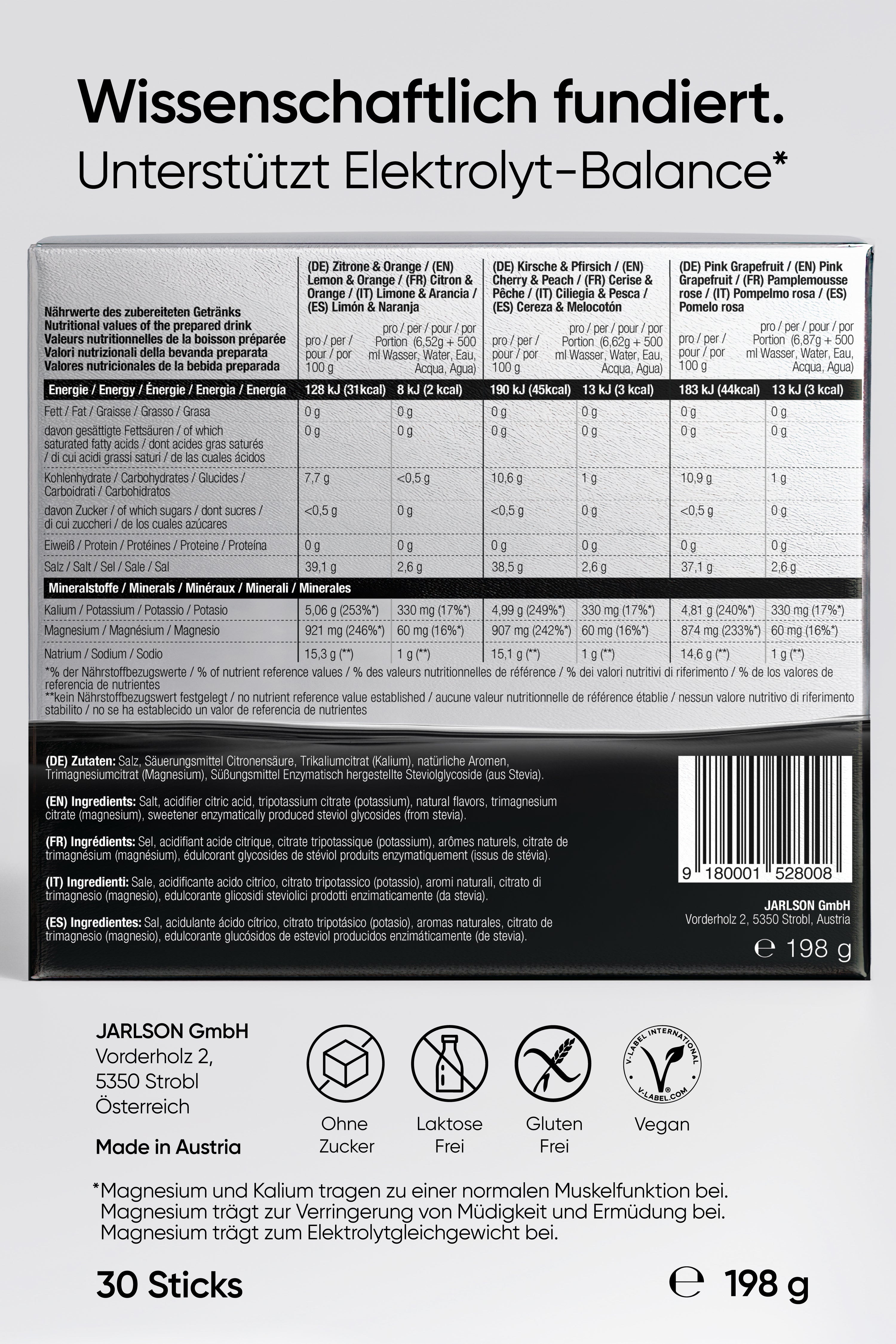 Elektrolyte Starter Pack (5 Geschmäcker)