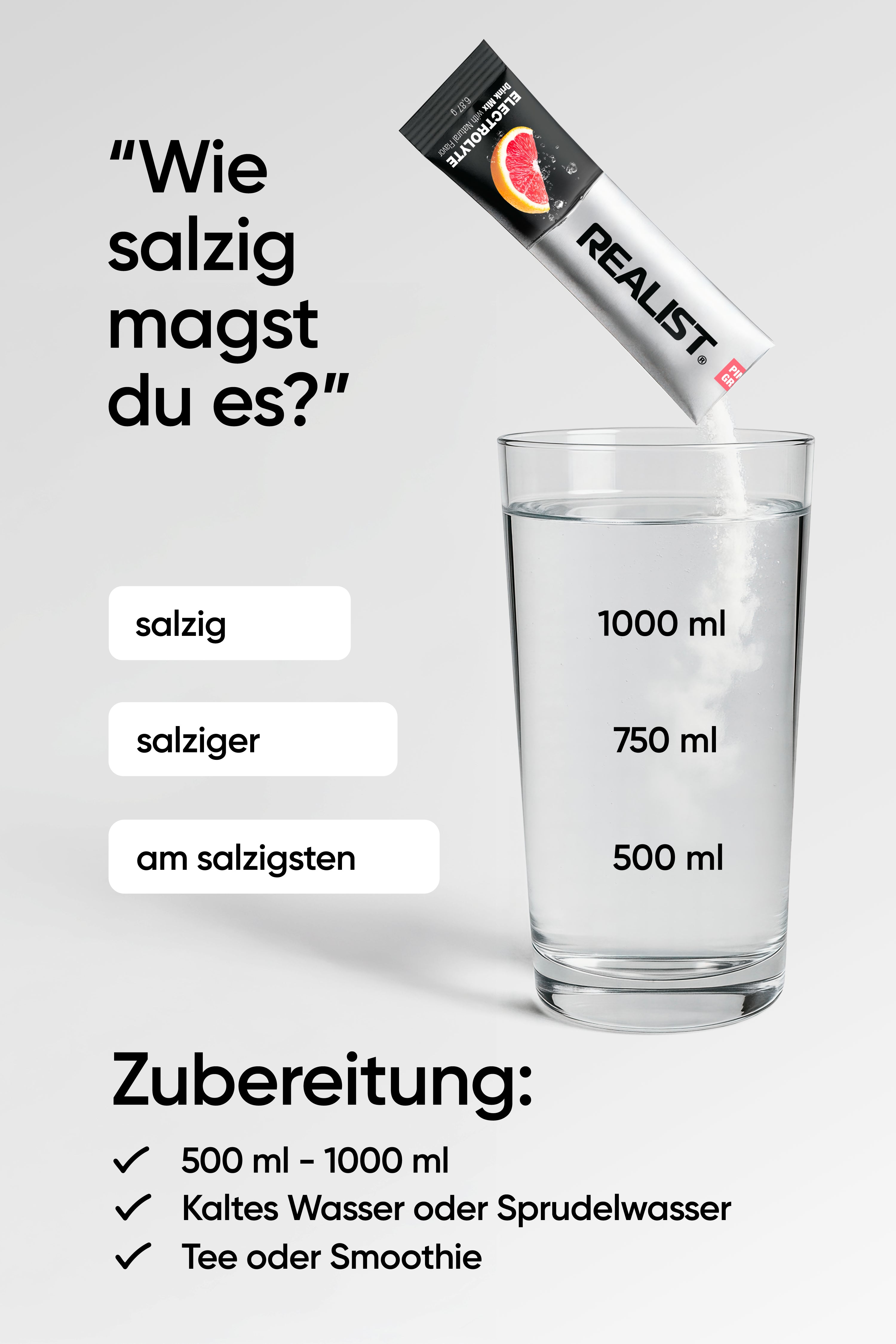 Elektrolyte Trial Pack - 10 Sticks (5 Geschmäcker)