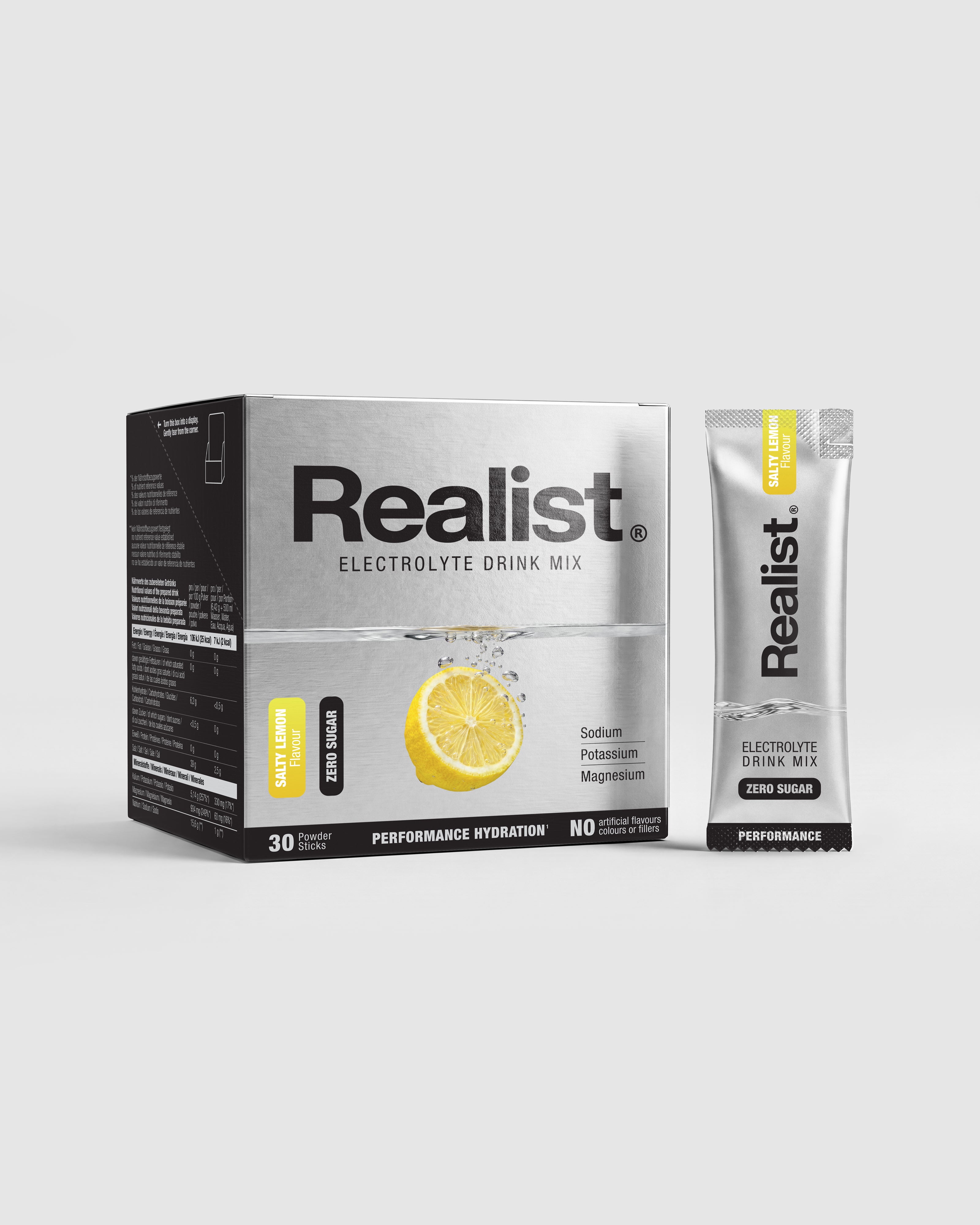 Electrolyte Drink Mix Lemon