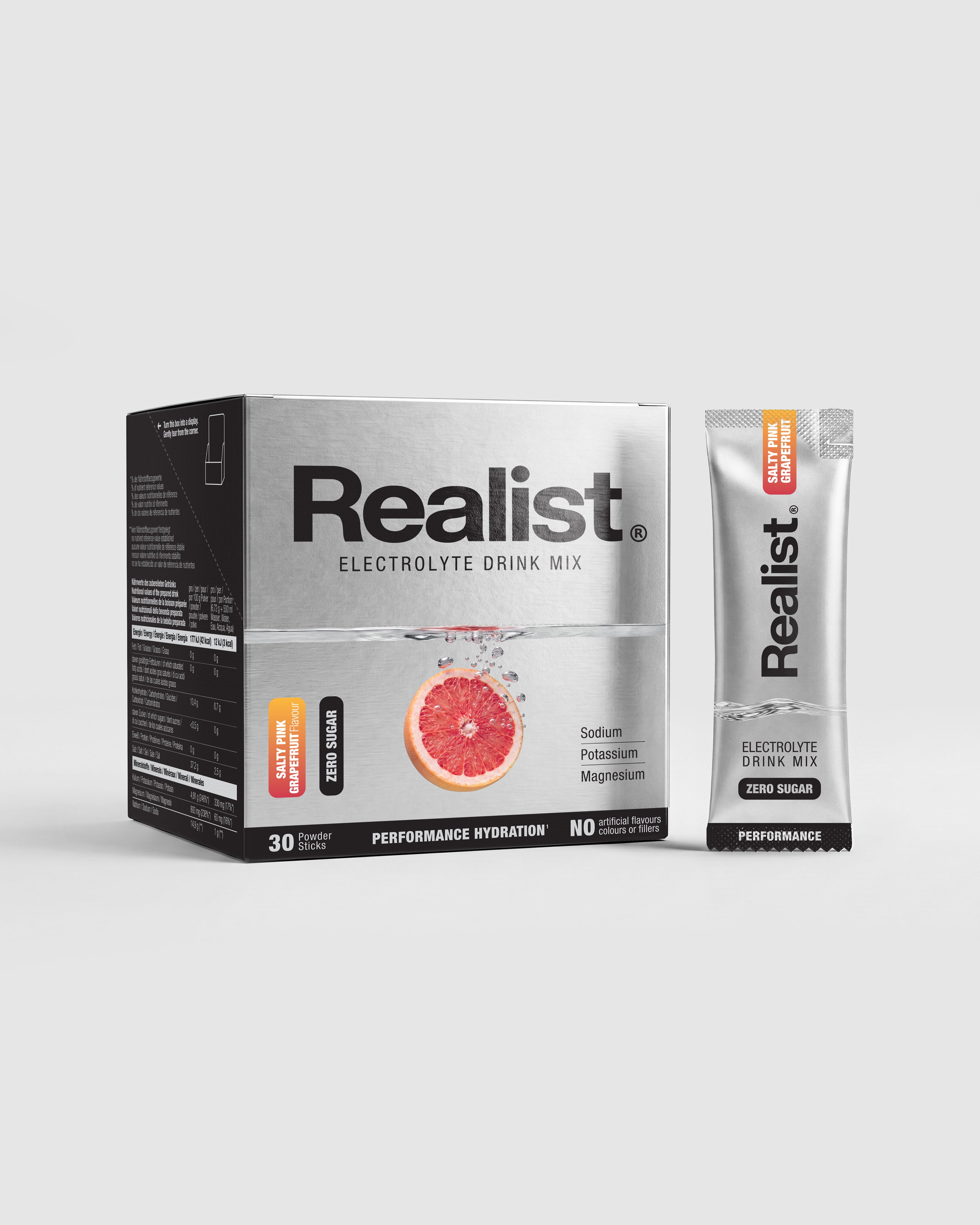 Electrolyte Drink Mix Pink Grapefruit