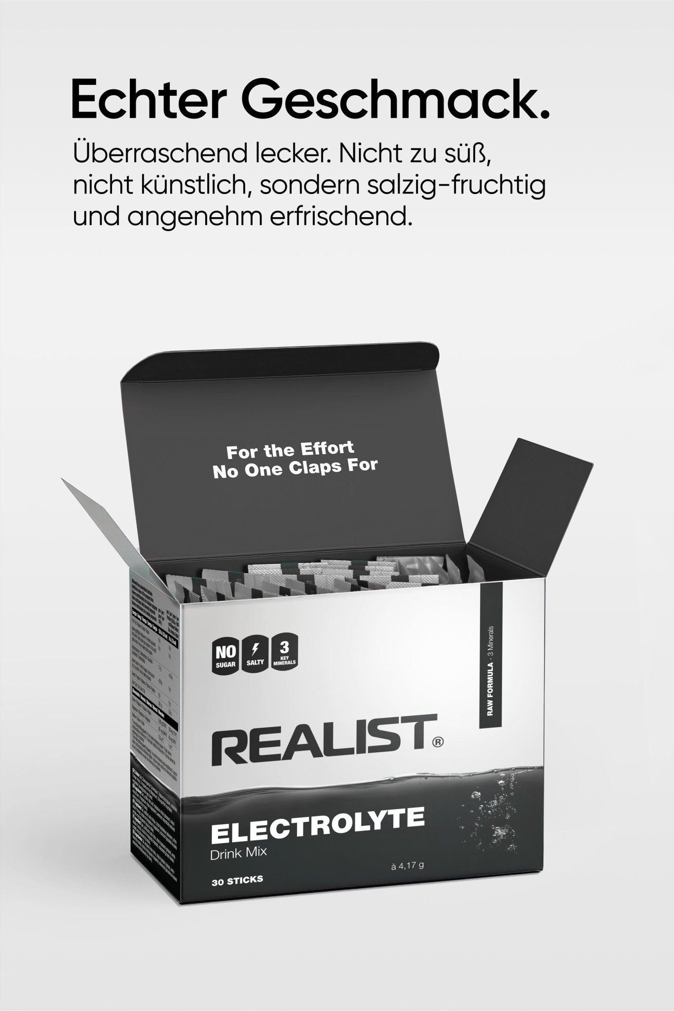 Elektrolyte Drink Mix Neutral (Raw) - REALIST