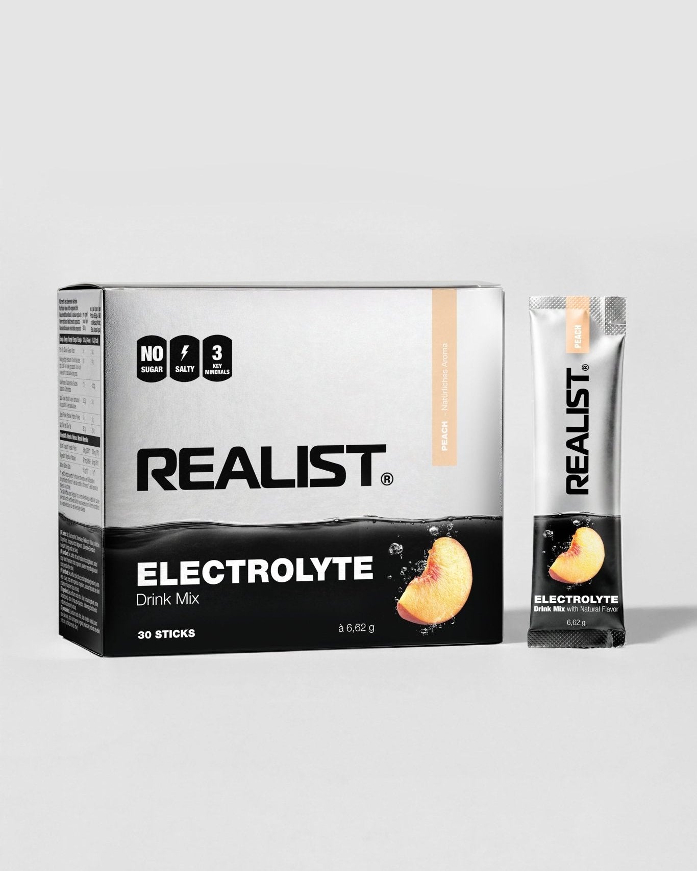 Elektrolyte Drink Mix Pfirsich - REALIST