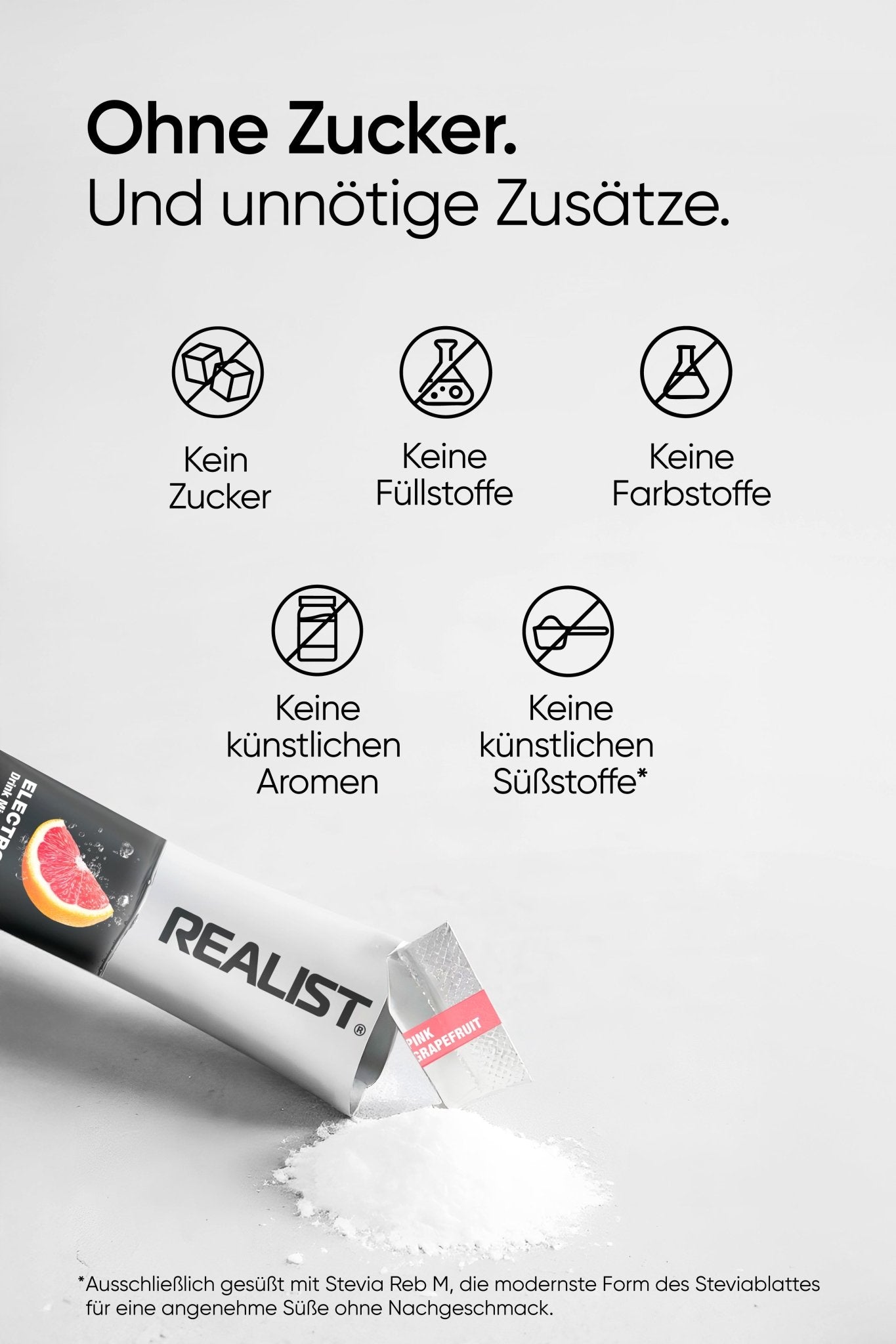 Elektrolyte Drink Mix Pink Grapefruit - REALIST