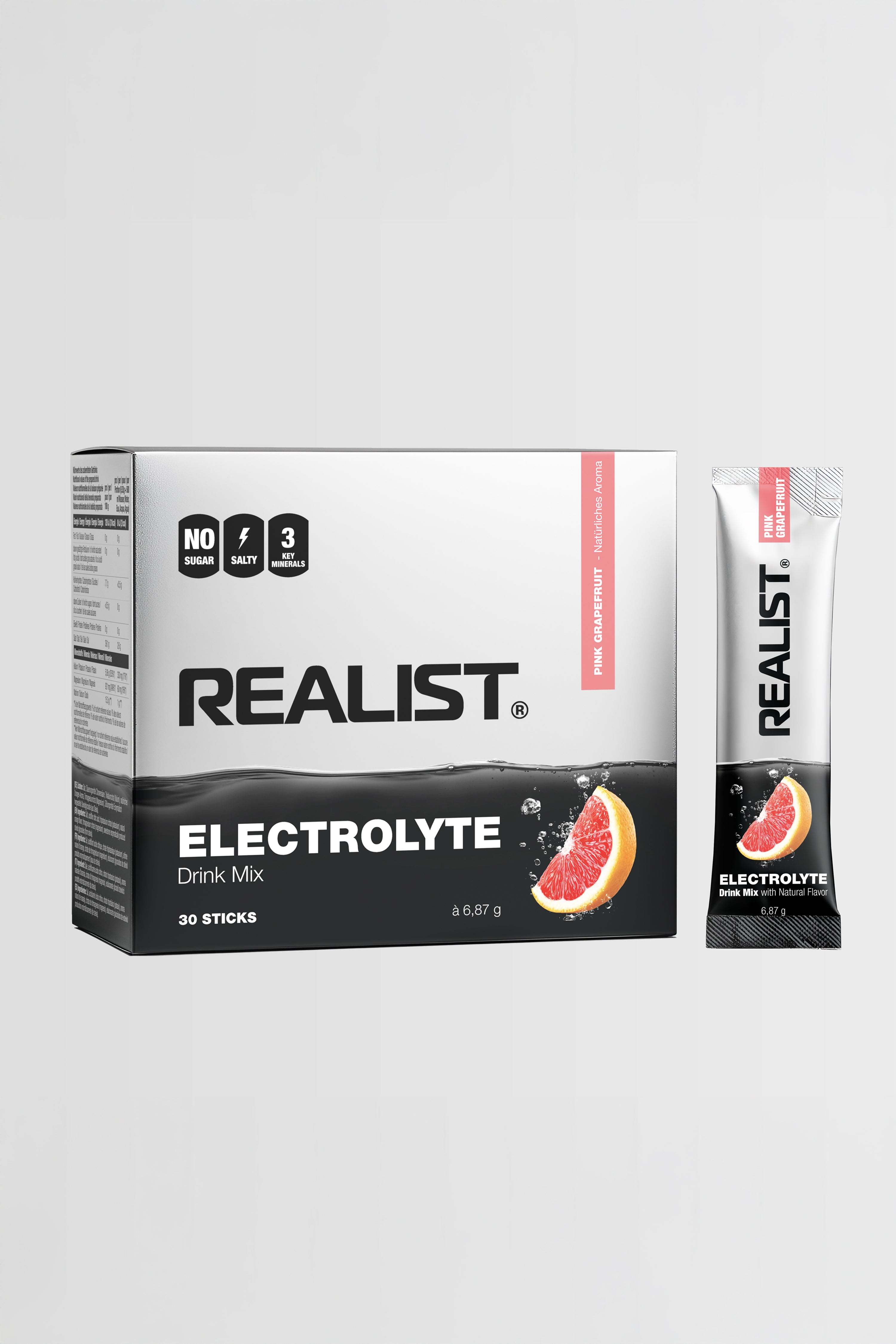 Elektrolyte Drink Mix Pink Grapefruit