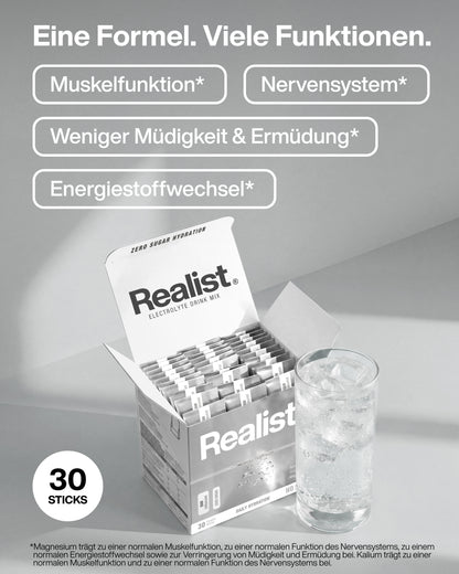 Elektrolyte Pulver Sticks Neutral (Raw) - DAILY Hydration