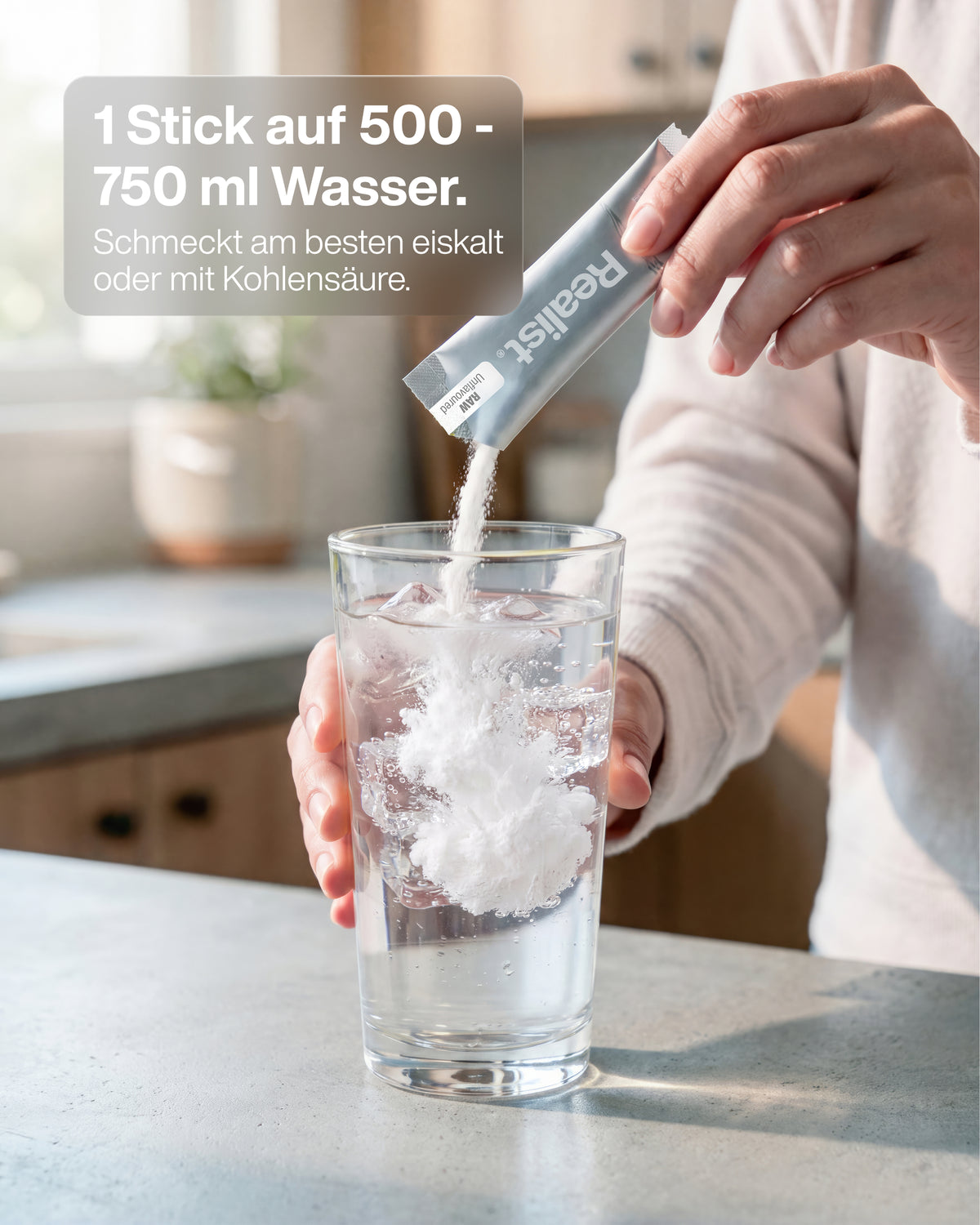 Elektrolyte Pulver Sticks Neutral (Raw) - DAILY Hydration