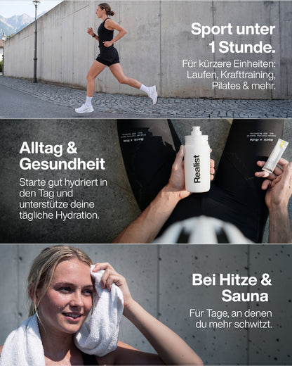 Elektrolyte Pulver Sticks Zitrone - DAILY Hydration