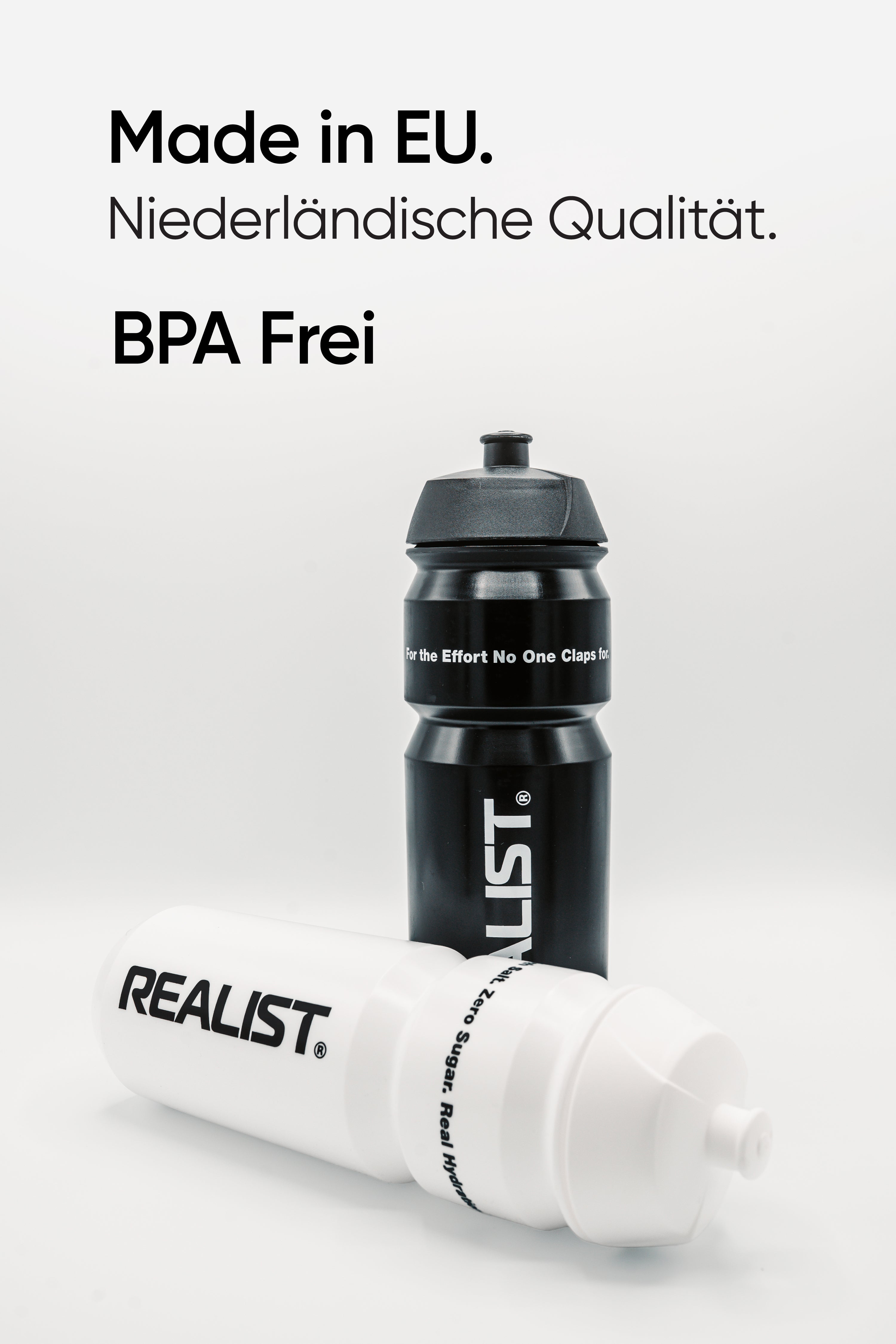 Trinkflasche Sport Schwarz 500ml