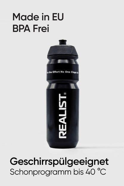 Starter Pack mit Trinkflasche Schwarz 750ml