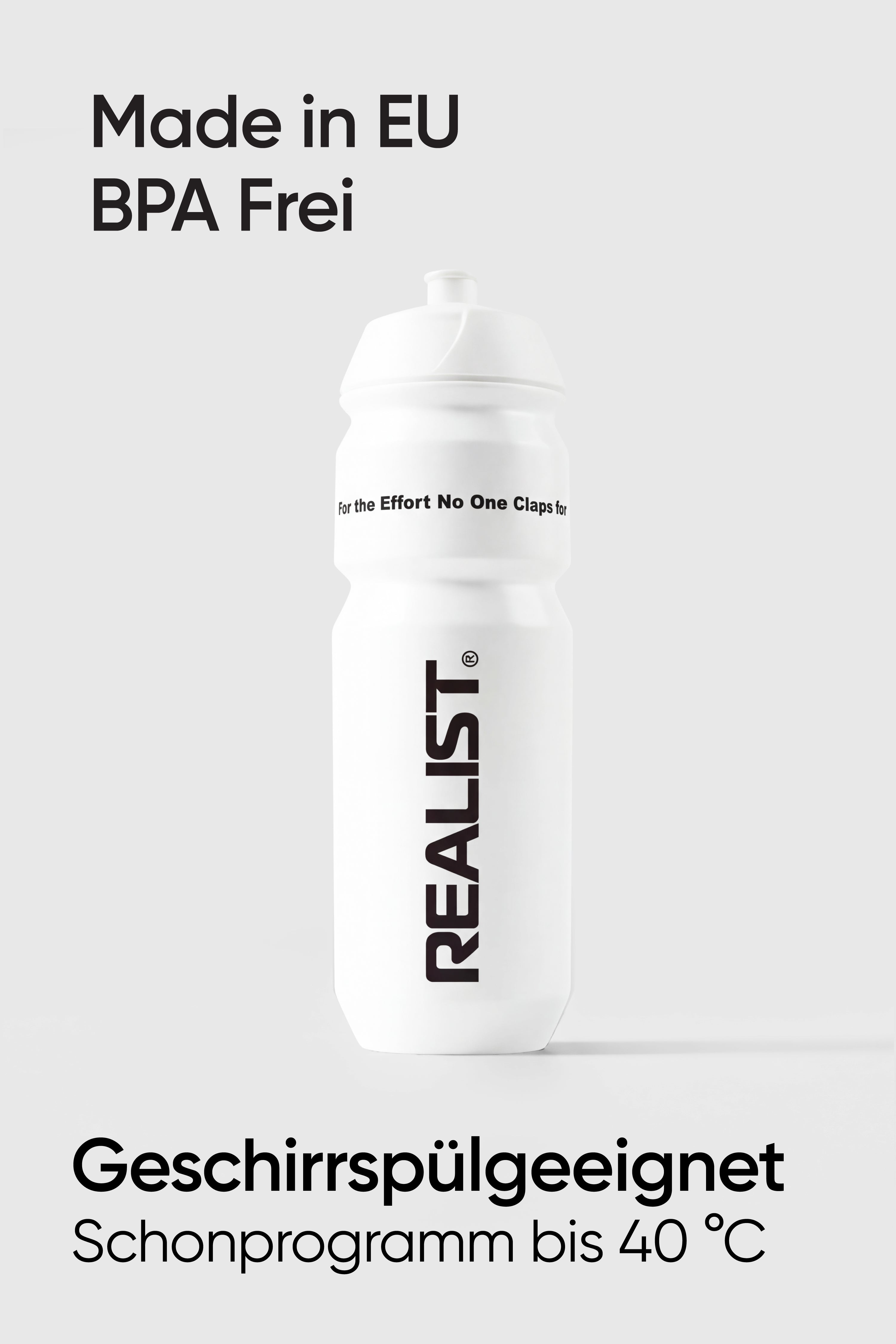 Starter Pack mit Trinkflasche Weiß 750ml