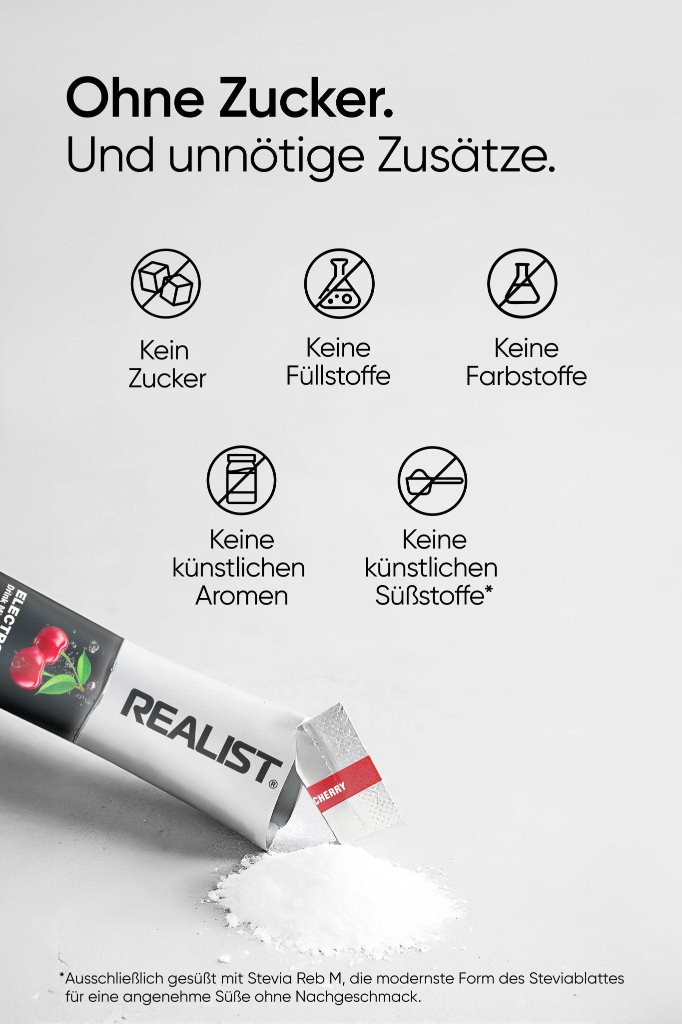 Elektrolyte Drink Mix Kirsch - REALIST