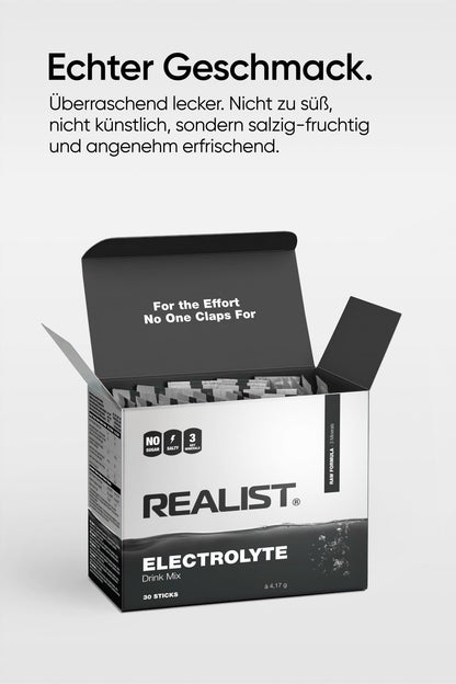Elektrolyte Drink Mix Neutral (Raw) - REALIST