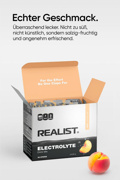 Elektrolyte Drink Mix Pfirsich - REALIST