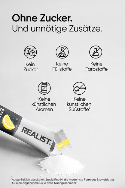 Elektrolyte Drink Mix Zitrone - REALIST