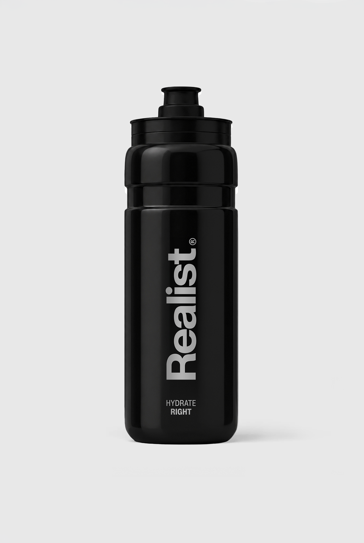 Trinkflasche Sport Schwarz 750ml (Ultraleicht)