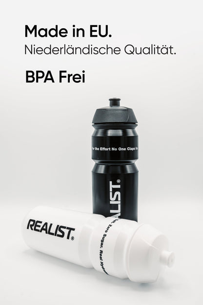 Trinkflasche Sport Weiß 750ml - REALIST