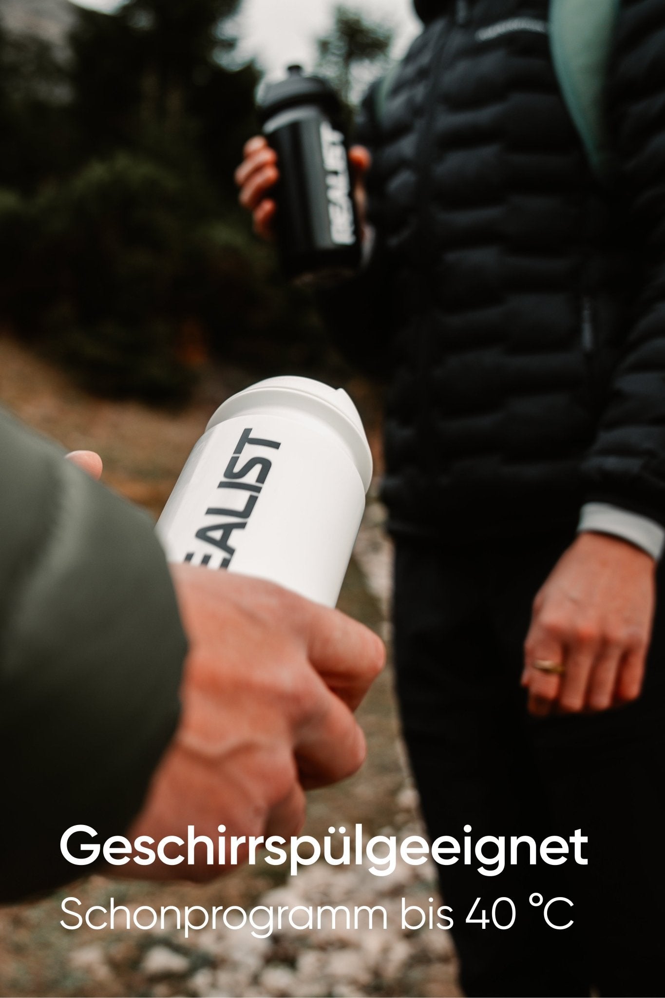 Trinkflasche Sport Weiß 750ml - REALIST